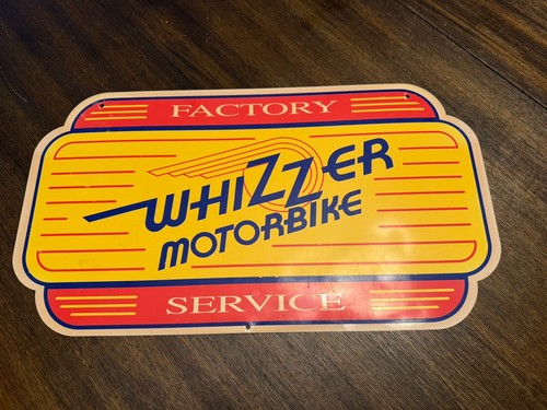 Vintage whizzer motor bike - vintage,